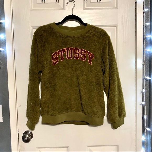 Stüssy Sherpa crew neck (XS/Large available) - Picture 1 of 3